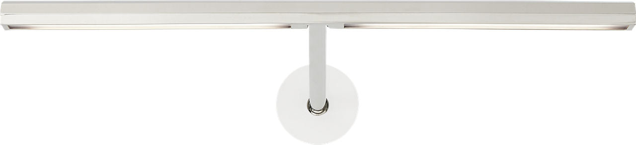 Plural Faceted 12 Picture Light Polished Nickel LED 95 CRI 3000K 120-277V