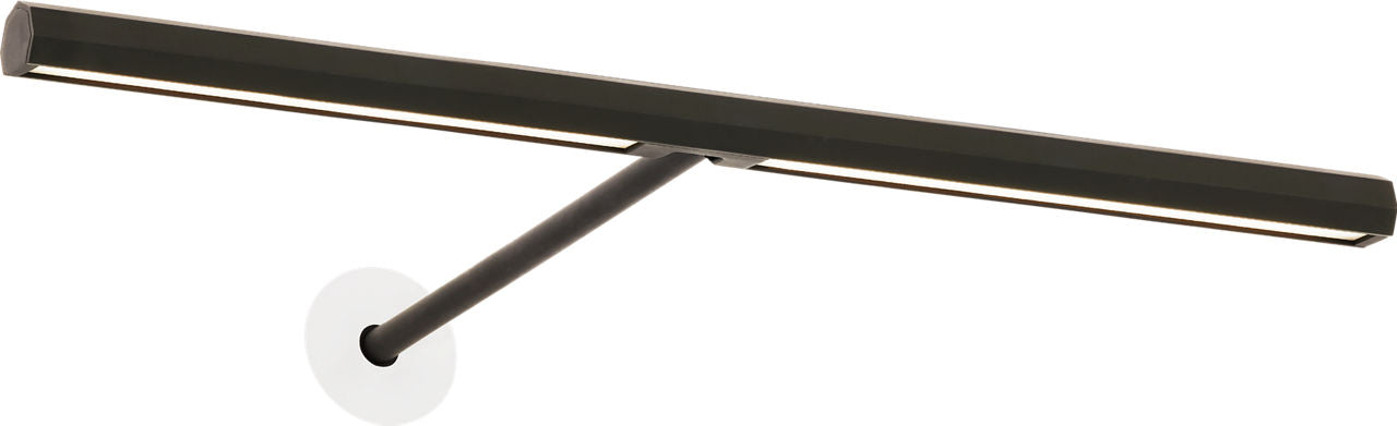 Plural Faceted 12 Picture Light Dark Bronze LED 95 CRI 2700K 120-277V