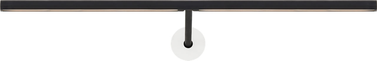 Plural Faceted 18 Picture Light Nightshade Black 3000K 95 CRI integrated led 95 cri 3000k 120v-277v unv