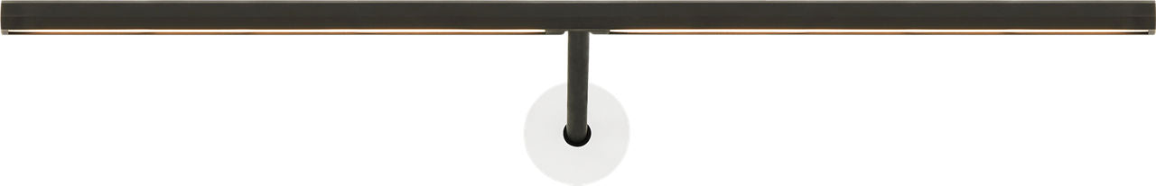 Plural Faceted 18 Picture Light dark Bronze 2700K 95 CRI integrated led 95 cri 2700k 120v-277v unv