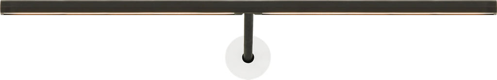 Plural Faceted 18 Picture Light dark Bronze 3000K 95 CRI integrated led 95 cri 3000k 120v-277v unv