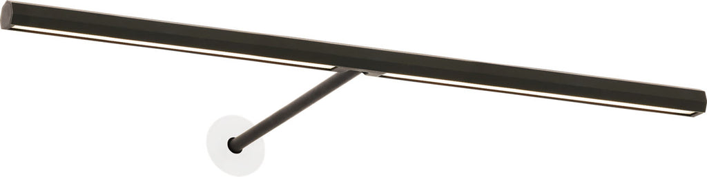 Plural Faceted 18 Picture Light dark Bronze 3000K 95 CRI integrated led 95 cri 3000k 120v-277v unv