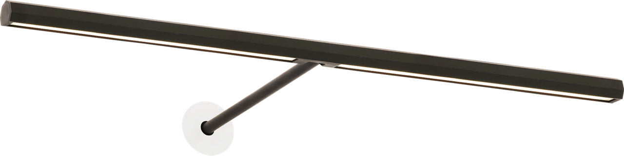 Plural Faceted 18 Picture Light dark Bronze 3000K 95 CRI integrated led 95 cri 3000k 120v-277v unv