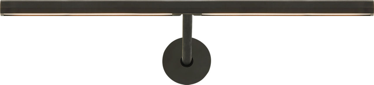 Plural Faceted 12 Picture Light Dark Bronze LED 95 CRI 3000K 120-277V