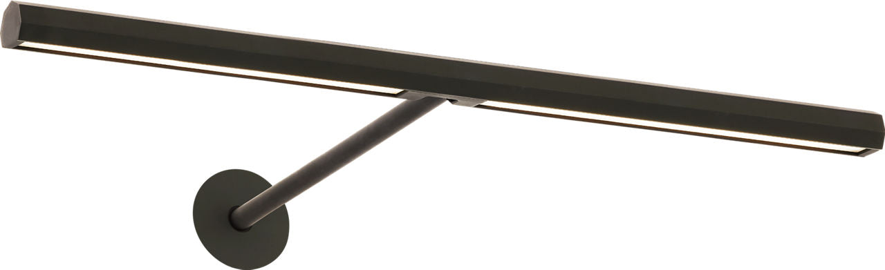Plural Faceted 12 Picture Light Dark Bronze LED 95 CRI 3000K 120-277V