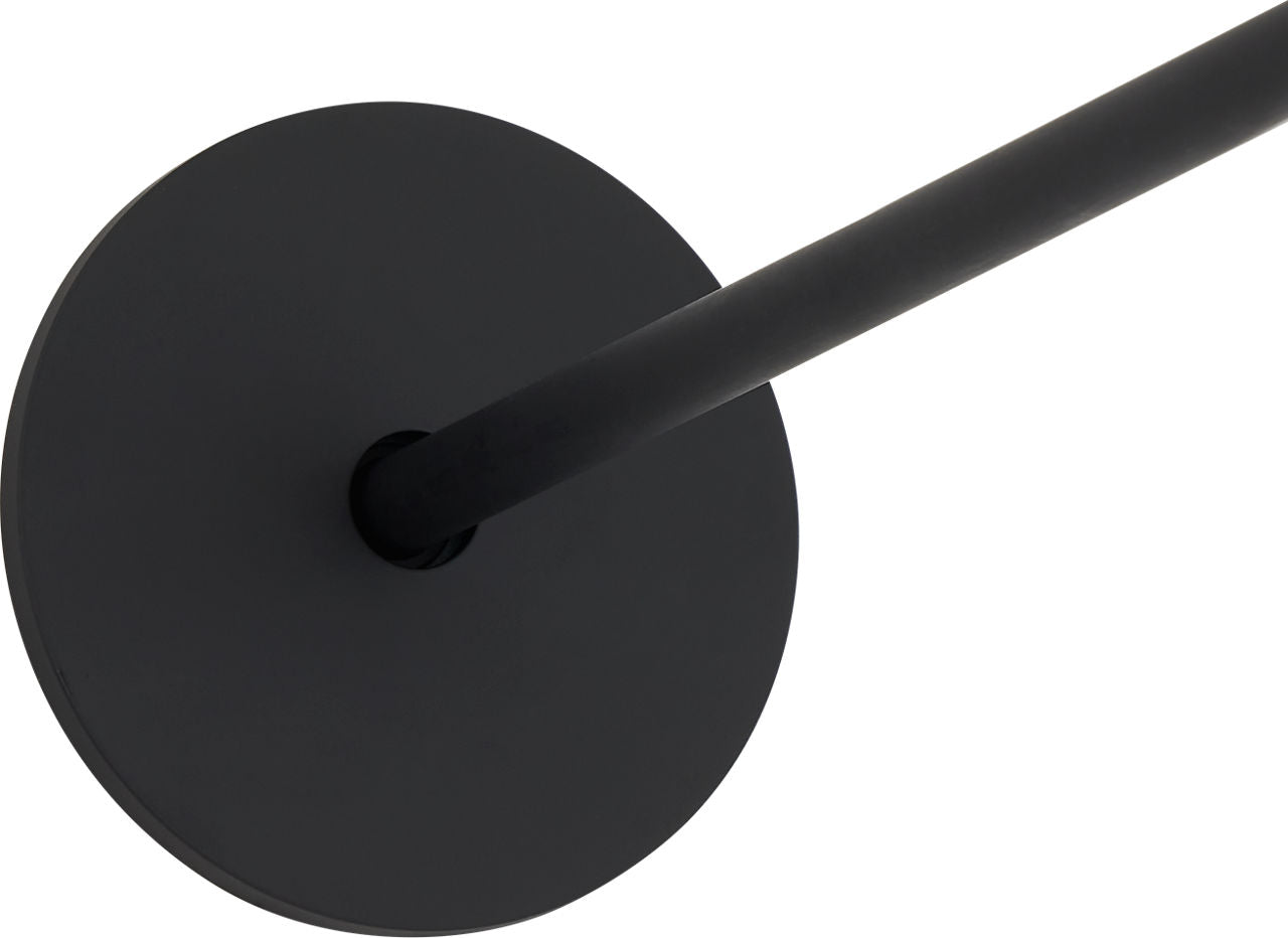 Plural Faceted 18 Picture Light Nightshade Black 3000K 95 CRI integrated led 95 cri 3000k 120v-277v unv