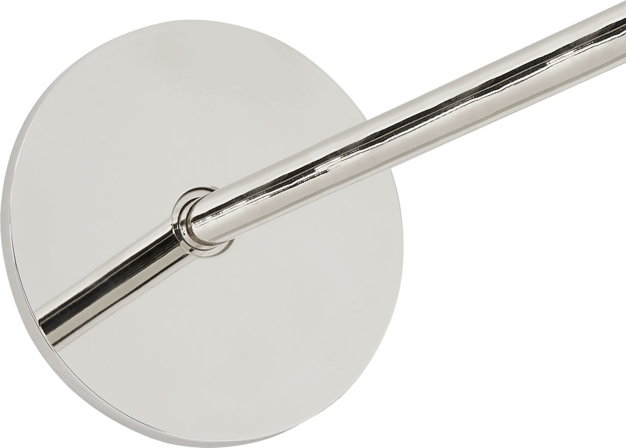 Plural Dome 24 Picture Light Polished Nickel LED 95 CRI 2700K 120-277V
