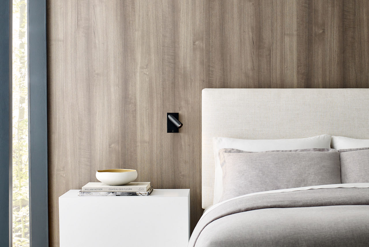Ponte 5 Wall Sconce Nightshade Black Integrated LED 90 CRI 3000K 120-277V