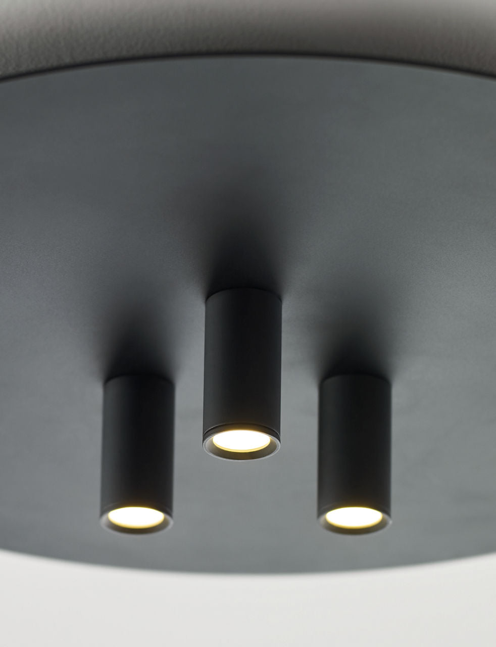 Ponte 16 Flush Mount 16 Nightshade Black LED 90 CRI 3000K 120V