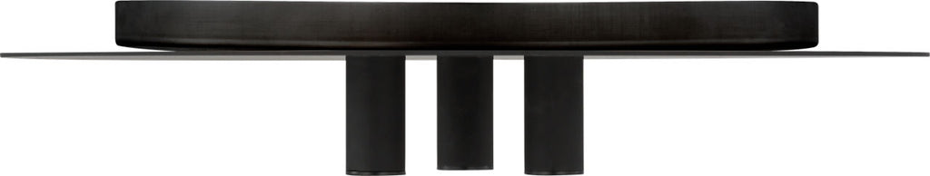 Ponte 16 Flush Mount 16 Nightshade Black LED 90 CRI 3000K 120V