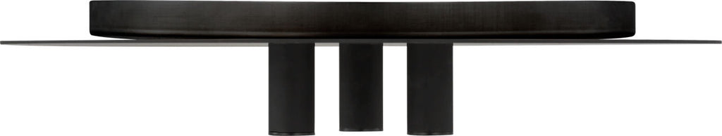Ponte 16 Flush Mount 16 Nightshade Black LED 90 CRI 3000K 120V