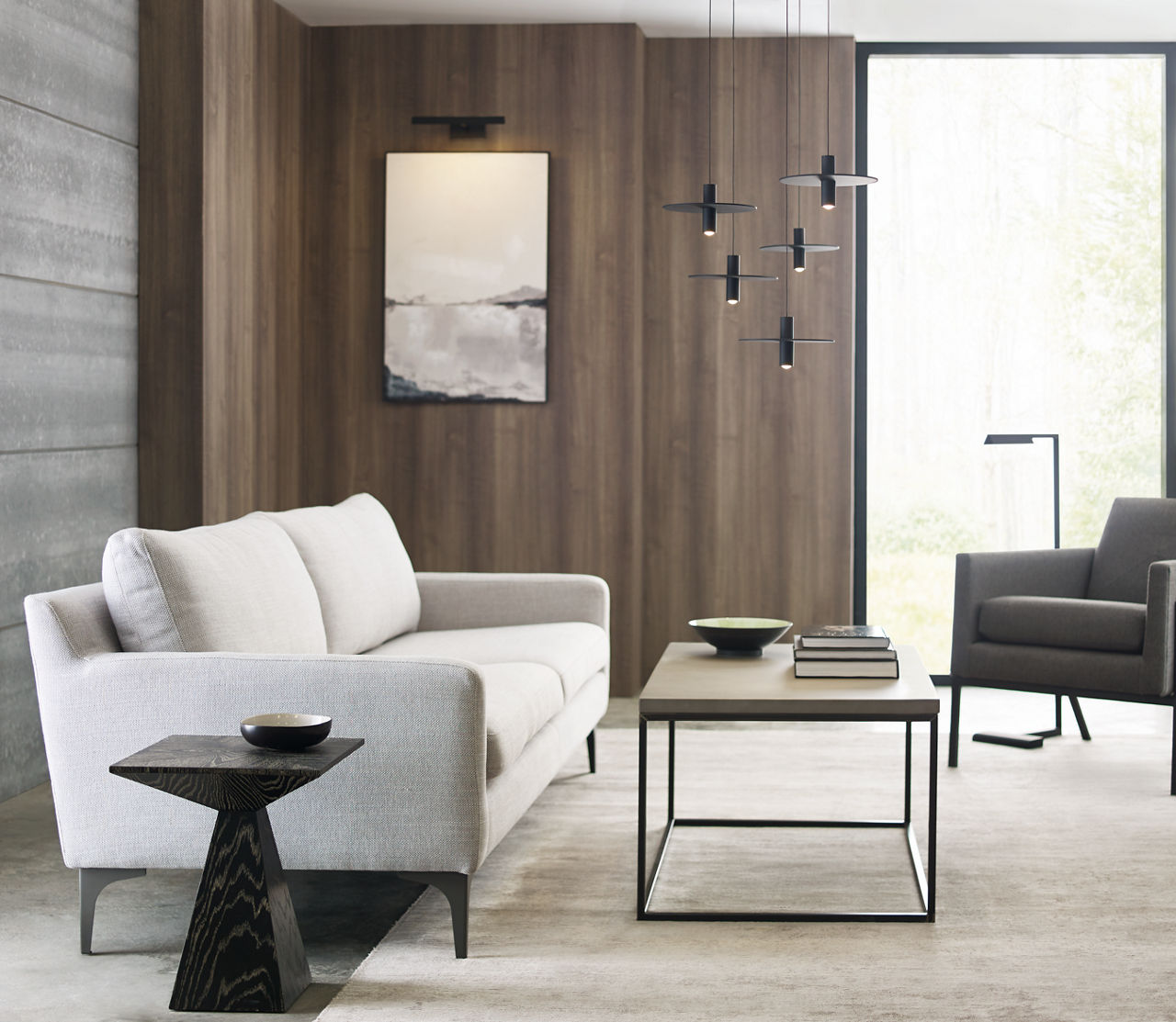 Mini Ponte Pendant | Nightshade Black | Metal Shade FreeJack Bulb(s) Included