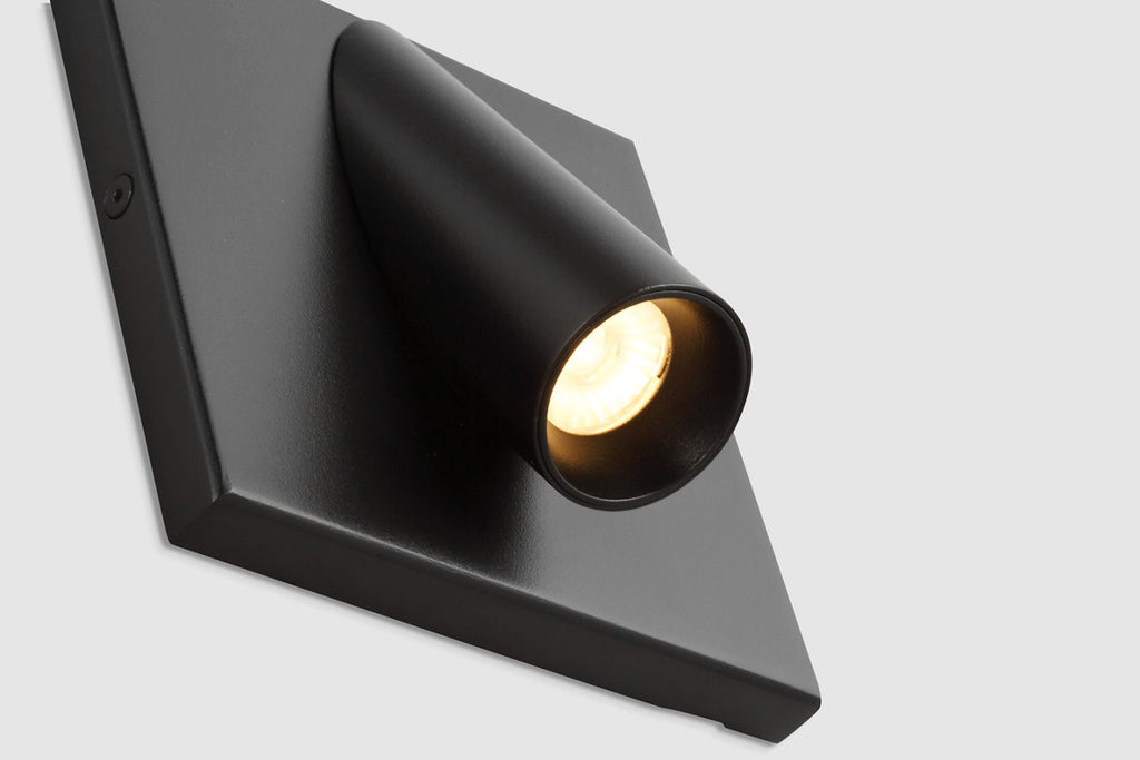Ponte 5 Outdoor Wall Black Integrated LED 90 CRI 3000K 120-277V