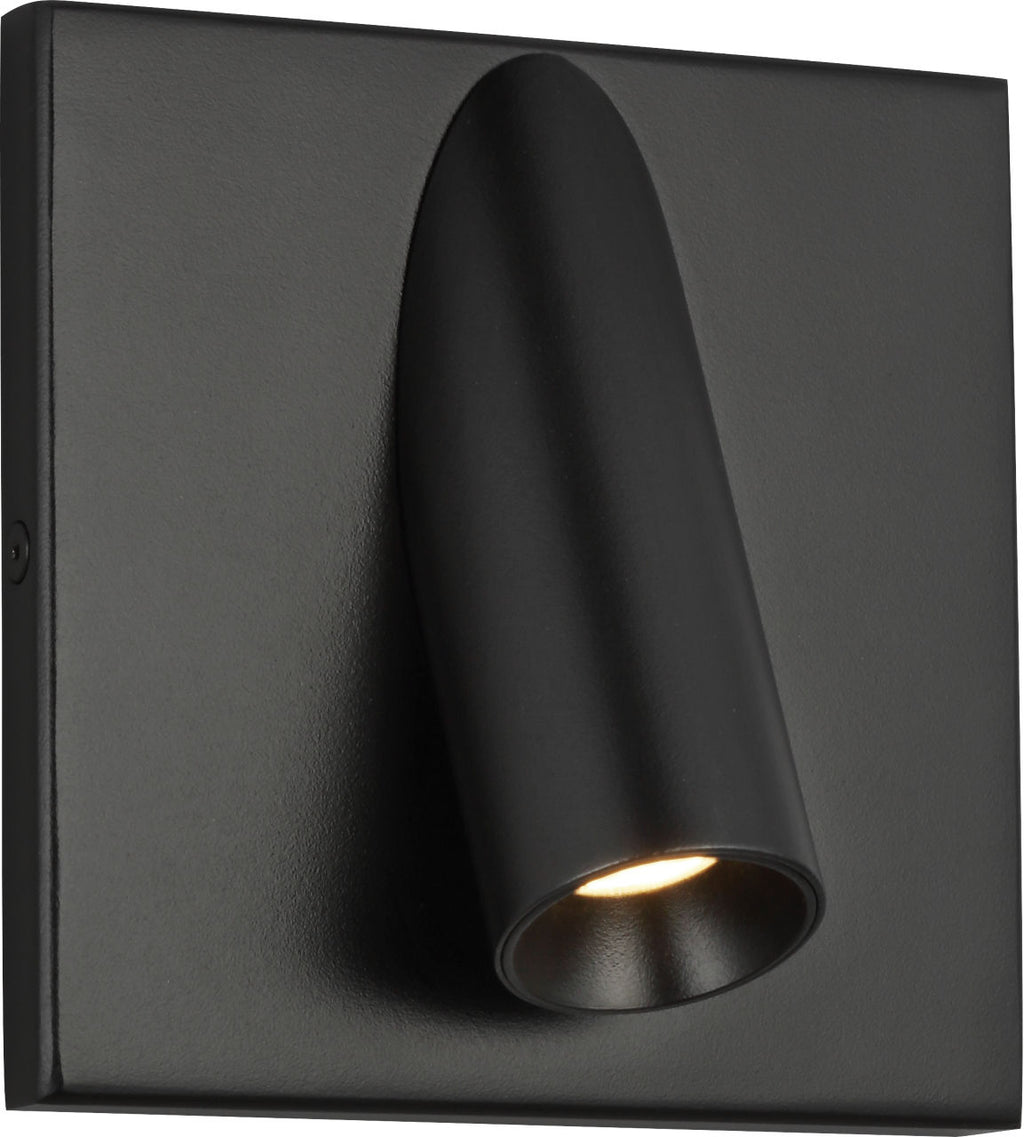 Ponte 5 Outdoor Wall Black Integrated LED 90 CRI 3000K 120-277V