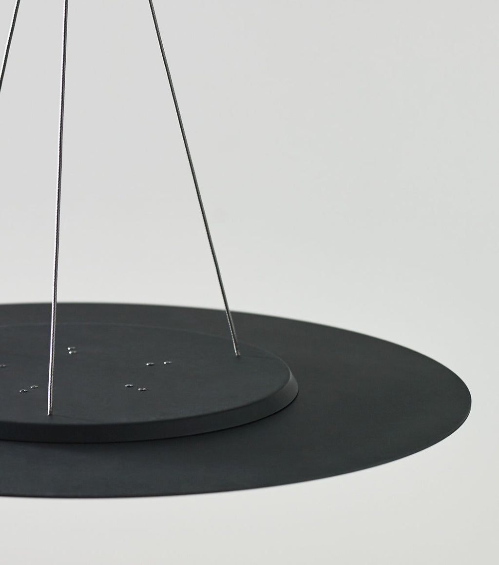 Ponte 22 Pendant Nightshade Black 3000K 90 CRI integrated led 90 cri 3000k 277v