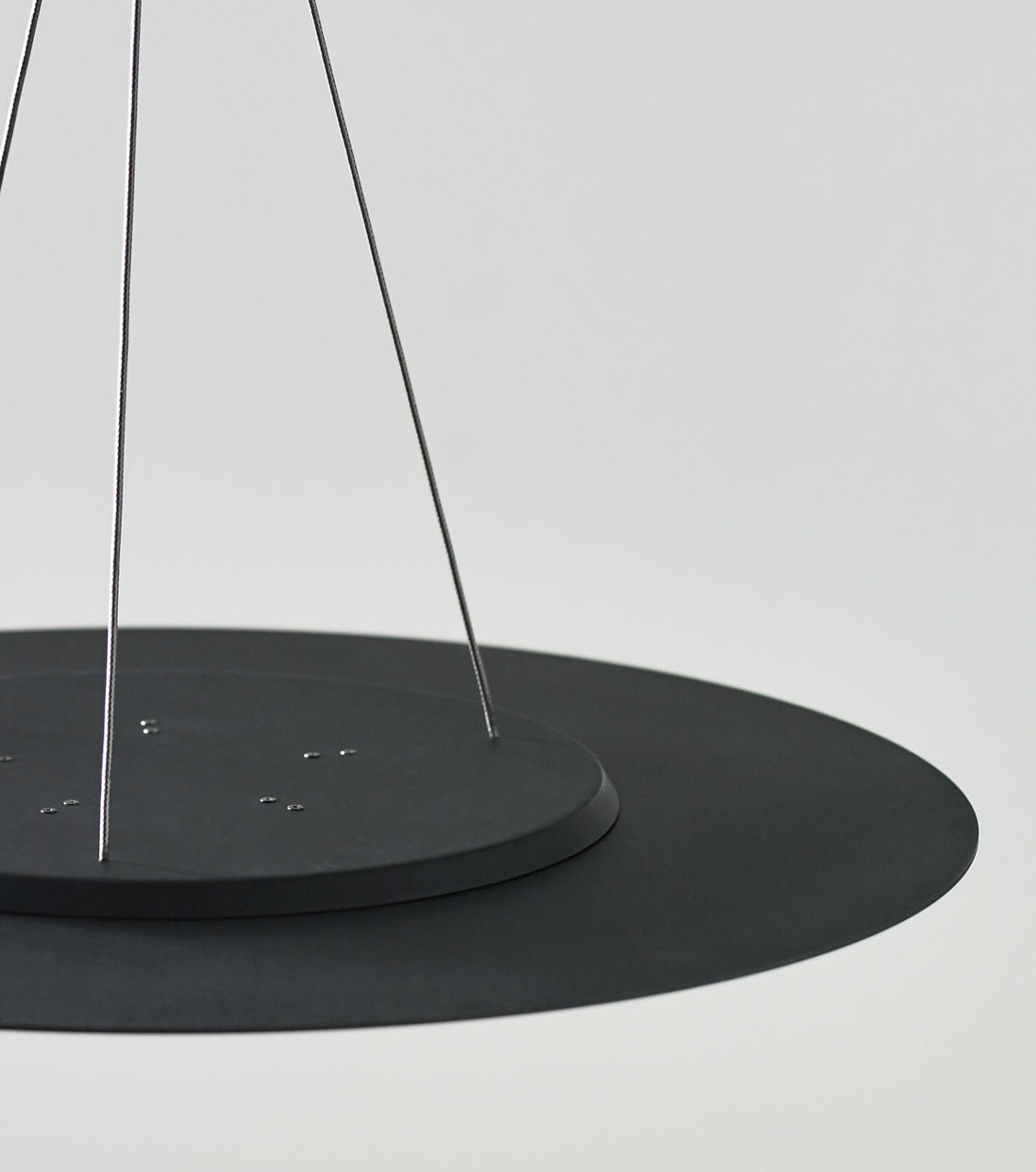 Ponte 22 Pendant Nightshade Black 3000K 90 CRI integrated led 90 cri 3000k 277v