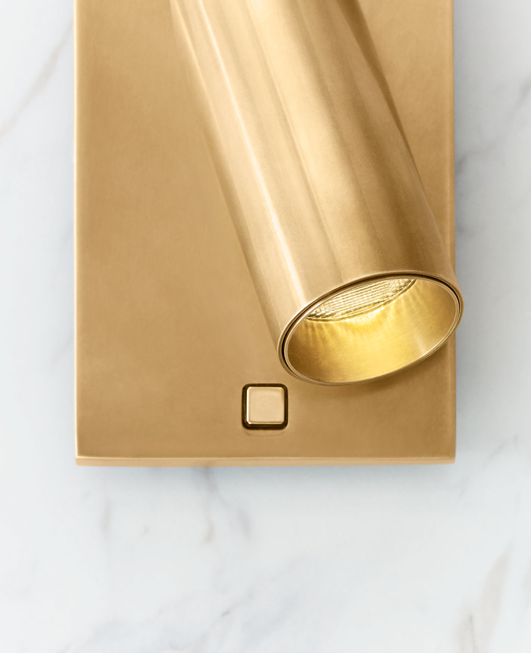 Ponte 5 Wall Sconce Natural Brass 3000K 90 CRI integrated led 90 cri 3000k 120v-277v unv