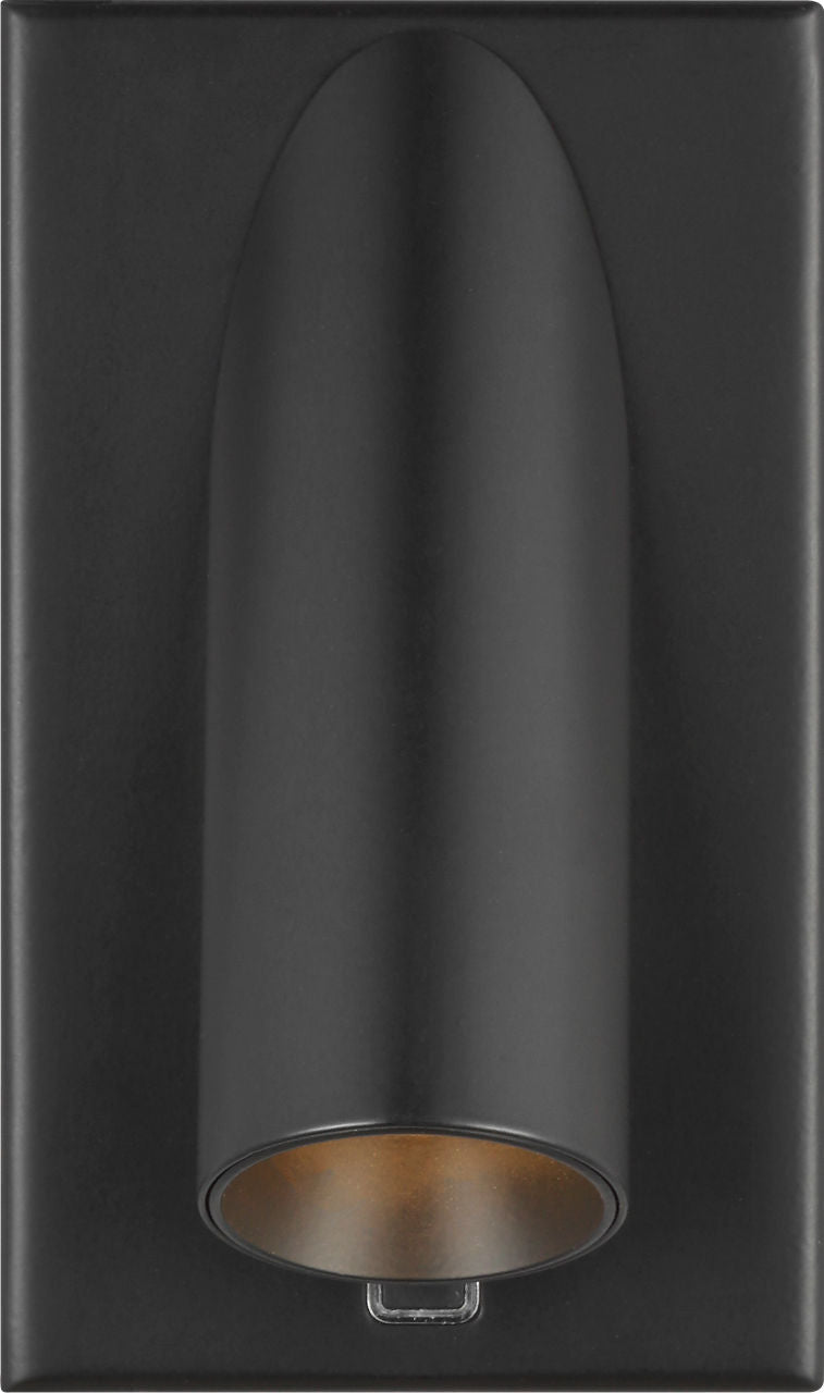 Ponte 5 Wall Sconce Nightshade Black Integrated LED 90 CRI 3000K 120-277V