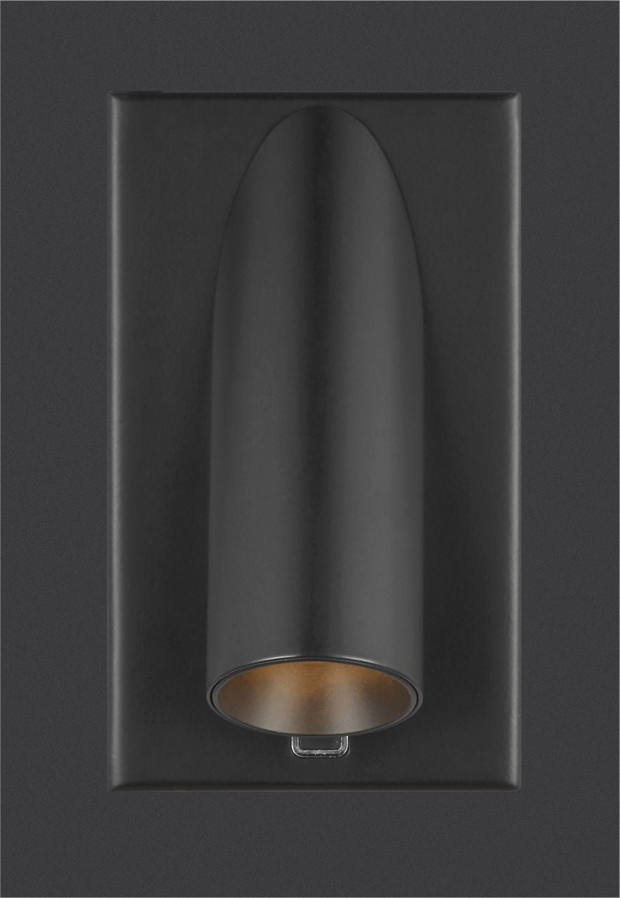 Ponte 5 Wall Sconce Nightshade Black Integrated LED 90 CRI 3000K 120-277V