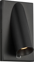 Ponte 5 Wall Sconce Nightshade Black Integrated LED 90 CRI 3000K 120-277V