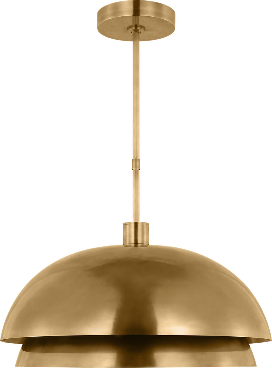 Shanti X-Large Pendant Natural Brass 2700K 90 CRI