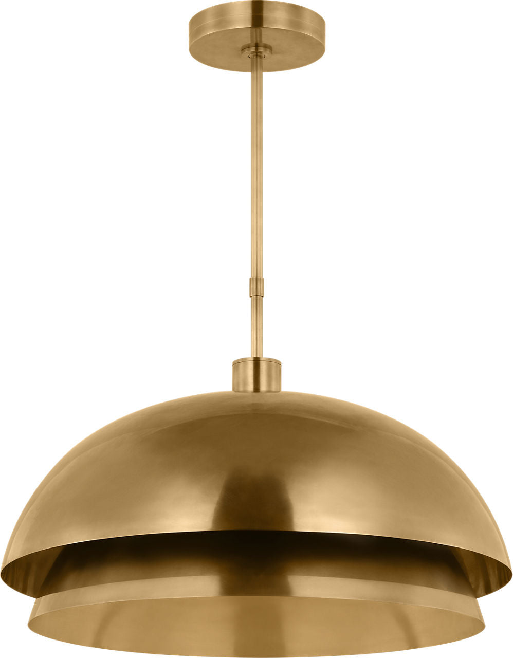 Shanti X-Large Pendant Natural Brass 2700K 90 CRI