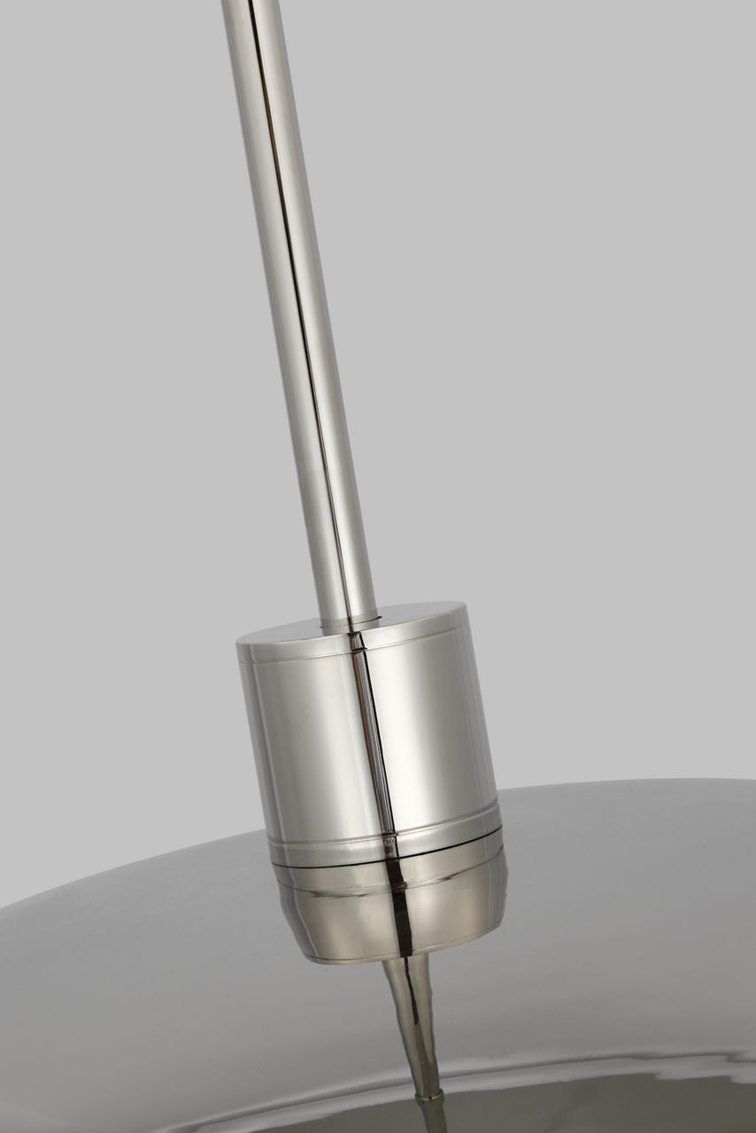 Shanti X-Large Pendant polished nickel 2700K 90 CRI