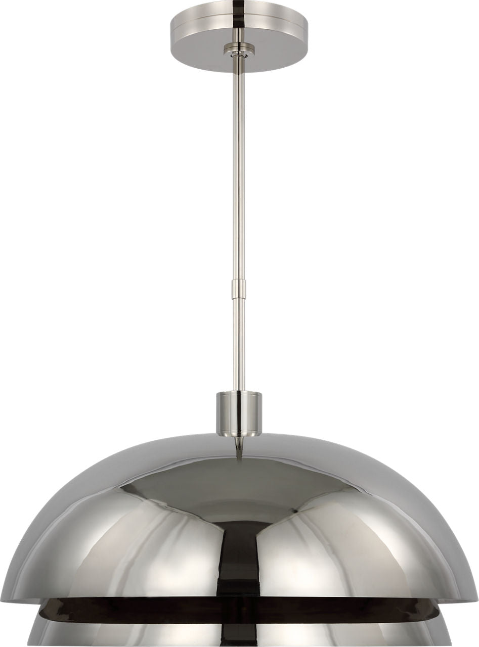 Shanti X-Large Pendant polished nickel 2700K 90 CRI