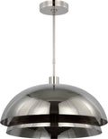 Shanti X-Large Pendant polished nickel 2700K 90 CRI