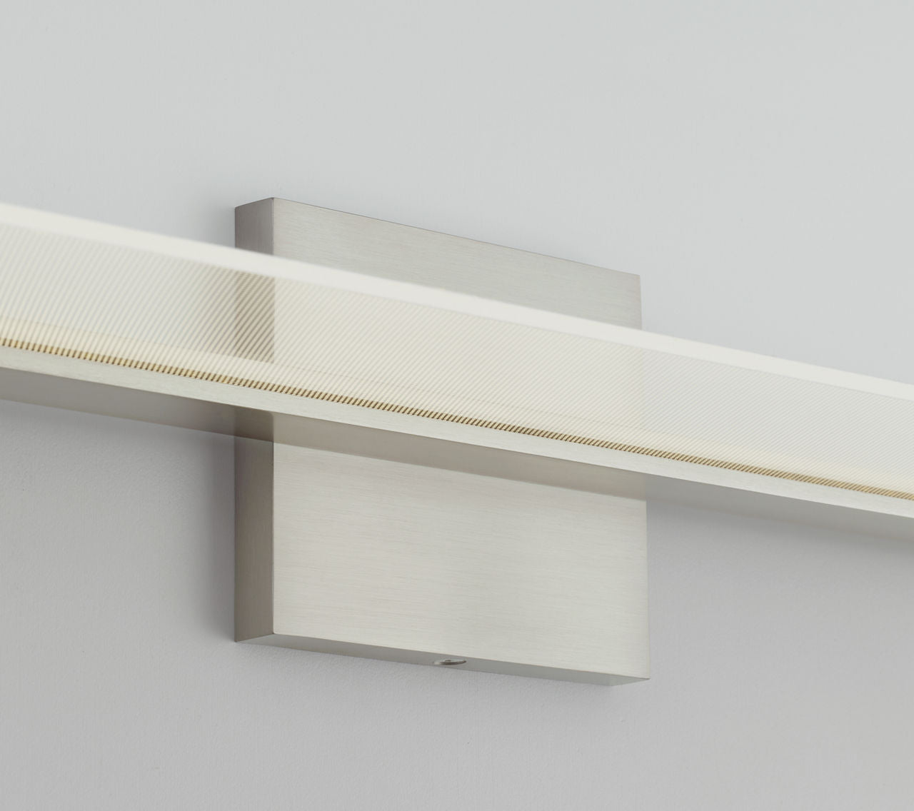 Span 24 Bath Direct/Indirect Satin Nickel LED 3000K 90 CRI90 cri 3000k 277v
