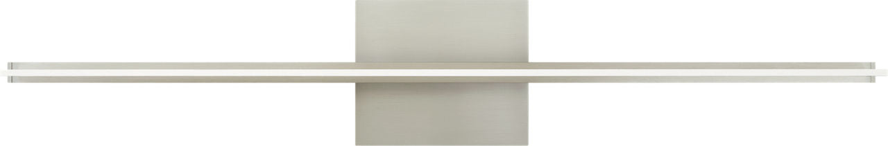 Span 24 Bath Direct/Indirect Satin Nickel LED 3000K 90 CRI90 cri 3000k 277v