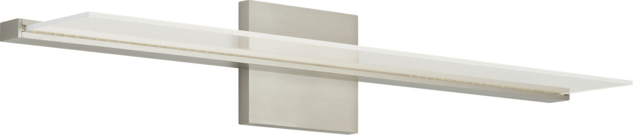 Span 24 Bath Direct/Indirect Satin Nickel LED 3000K 90 CRI90 cri 3000k 277v