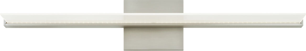 Span 24 Bath Direct/Indirect Satin Nickel LED 3000K 90 CRI90 cri 3000k 277v