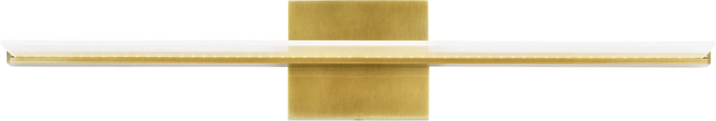 Span 24 Bath Direct/Indirect Plated Brass LED 90 CRI 3000K 120V