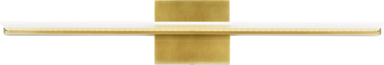 Span 24 Bath Direct/Indirect Plated Brass LED 90 CRI 3000K 120V