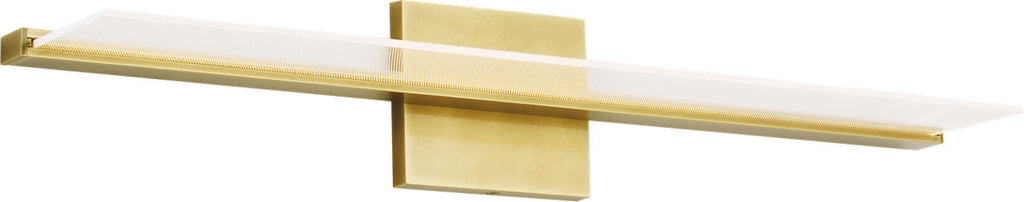 Span 24 Bath Direct/Indirect Plated Brass LED 90 CRI 3000K 120V
