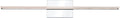Span 36 Bath Direct/Indirect Chrome 3000K 90 CRI integrated led 90 cri 3000k 120v