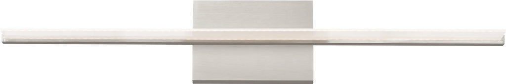 Span 36 Bath Direct/Indirect Satin Nickel 3000K 90 CRI integrated led 90 cri 3000k 277v