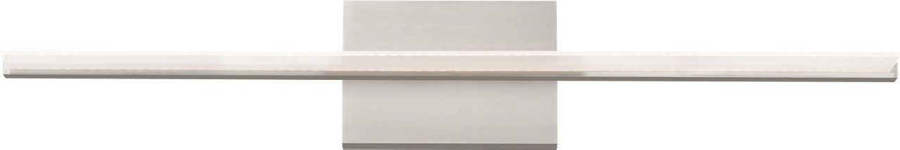 Span 36 Bath Direct/Indirect Satin Nickel 3000K 90 CRI integrated led 90 cri 3000k 277v