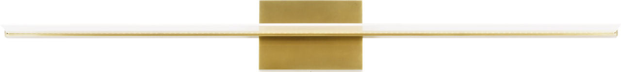 Span 48 Bath Direct/Indirect plated brass 3000K 90 CRI integrated led 90 cri 3000k 120v