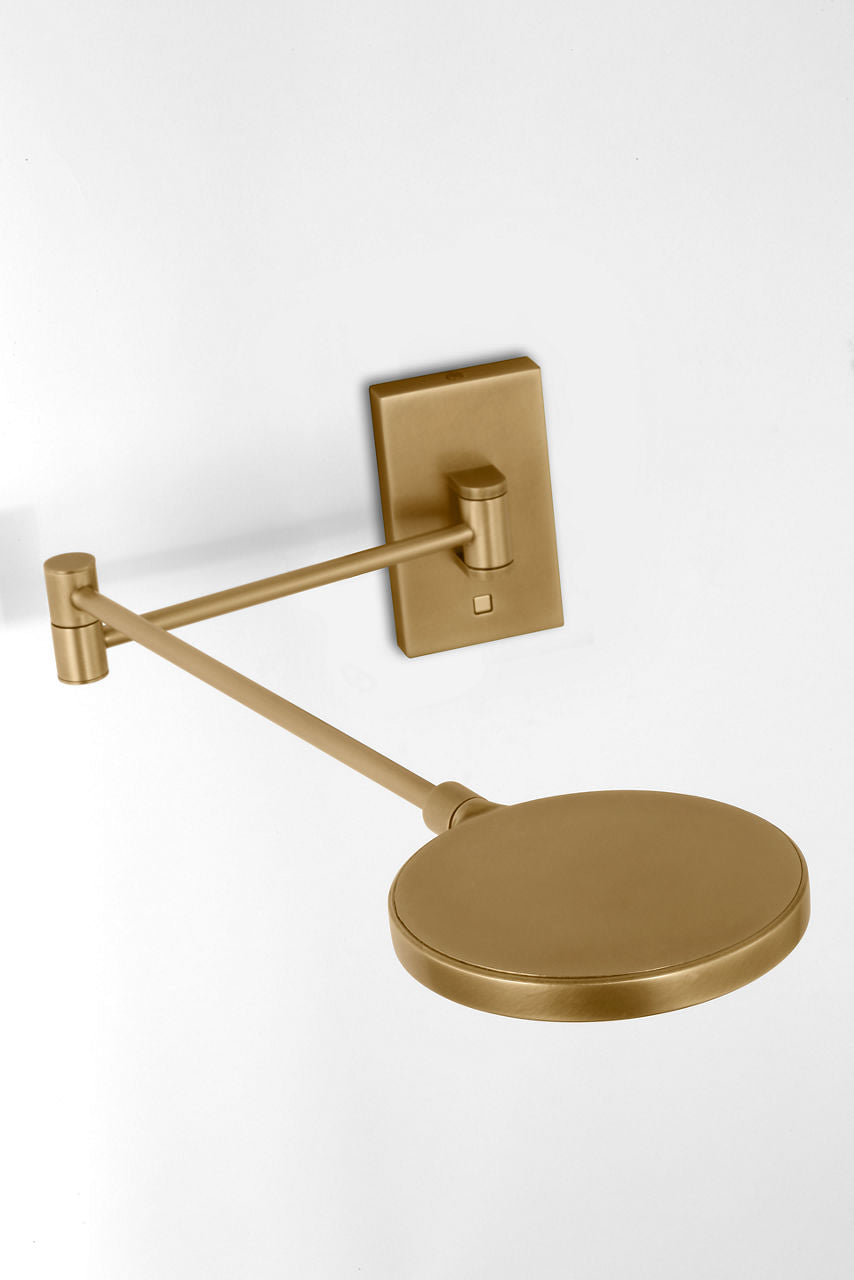 Spectica Small Task Sconce Plated Brass 3000K 90 CRI