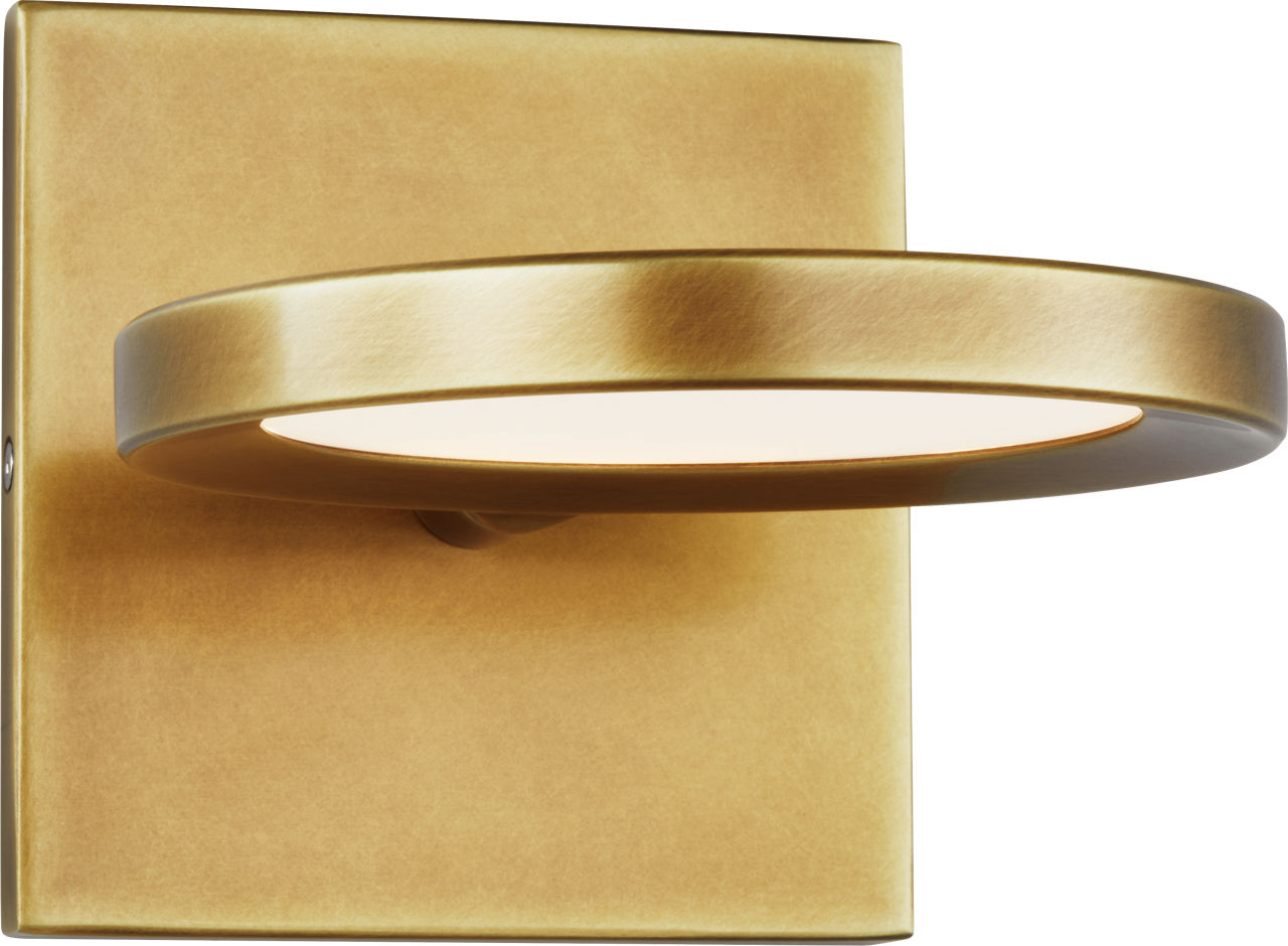 Spectica Wall Acrylic Plated Brass 3000K 90 CRI LED 3000k 120v