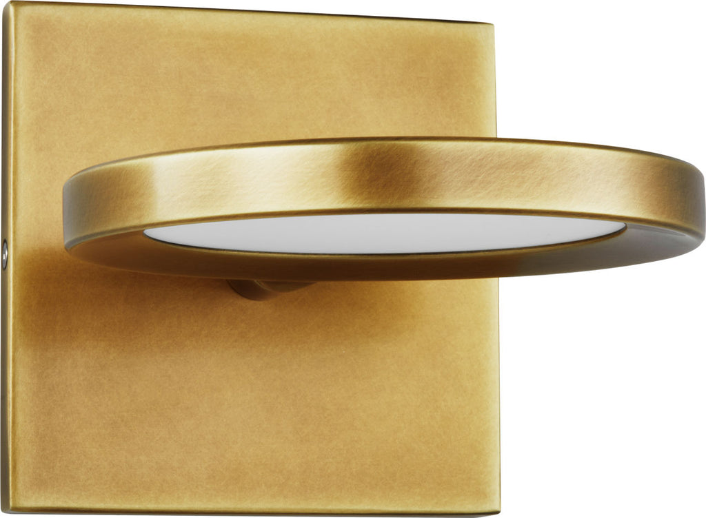 Spectica Wall Acrylic Plated Brass 3000K 90 CRI LED 3000k 277v
