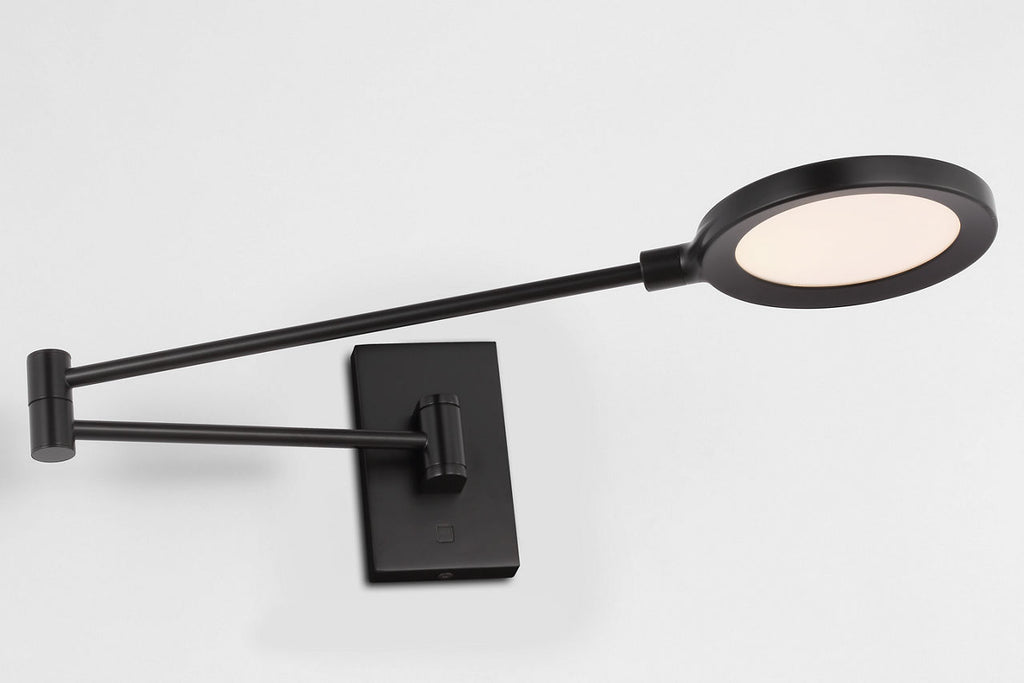 Spectica Small Task Sconce Matte Black 3000K 90 CRI