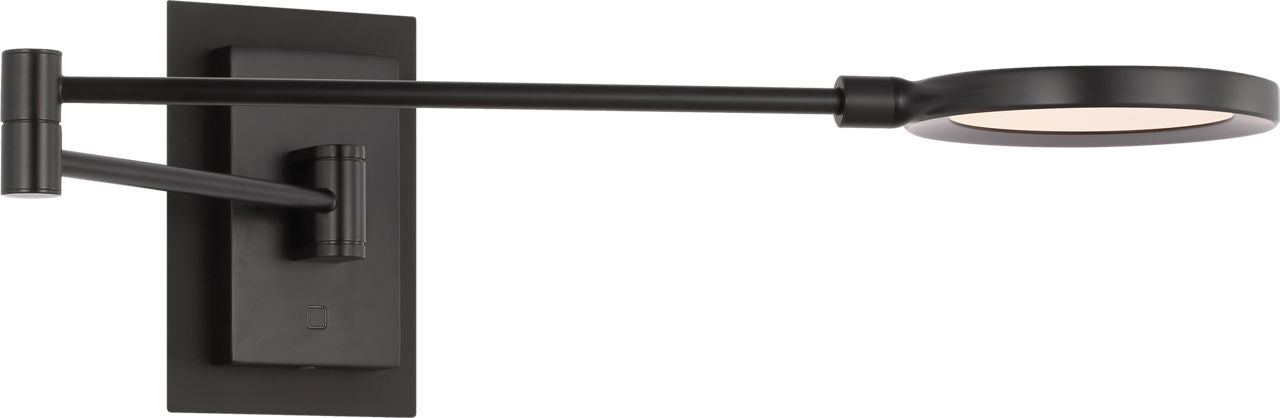 Spectica Small Task Sconce Matte Black 3000K 90 CRI