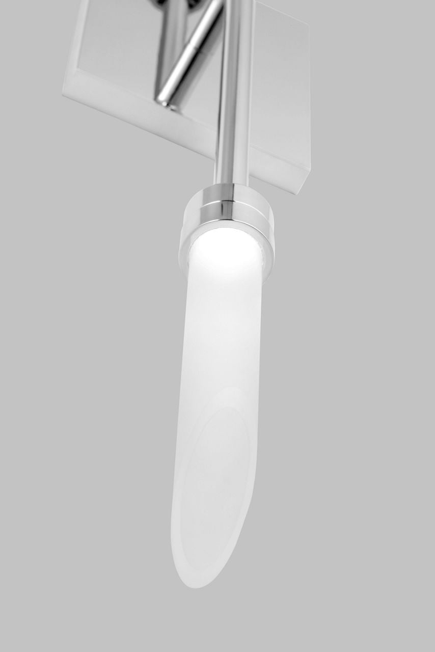 Spur Wall Polished Nickel Integrated LED 2700K 90 CRI 120V