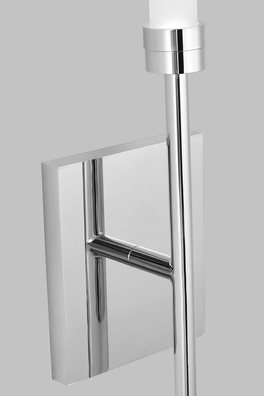 Spur Wall Polished Nickel Integrated LED 2700K 90 CRI 120V