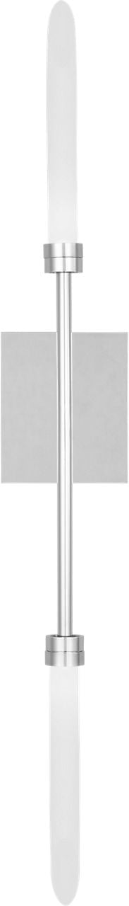Spur Wall Polished Nickel Integrated LED 2700K 90 CRI 120V