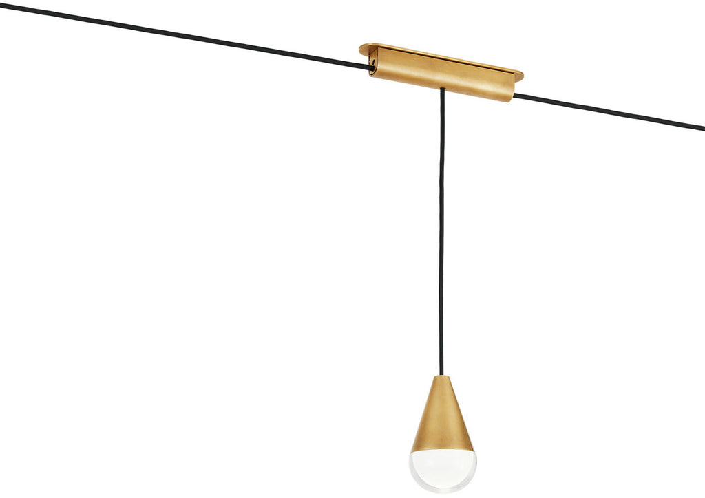 Trellis Power Bridge Natural Brass