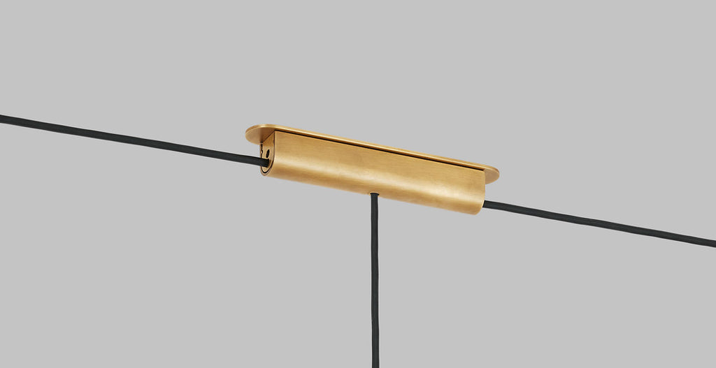 Trellis Power Bridge Natural Brass